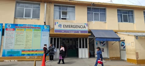 Niño con síntomas de sarampión fue internado en hospital El Carmen