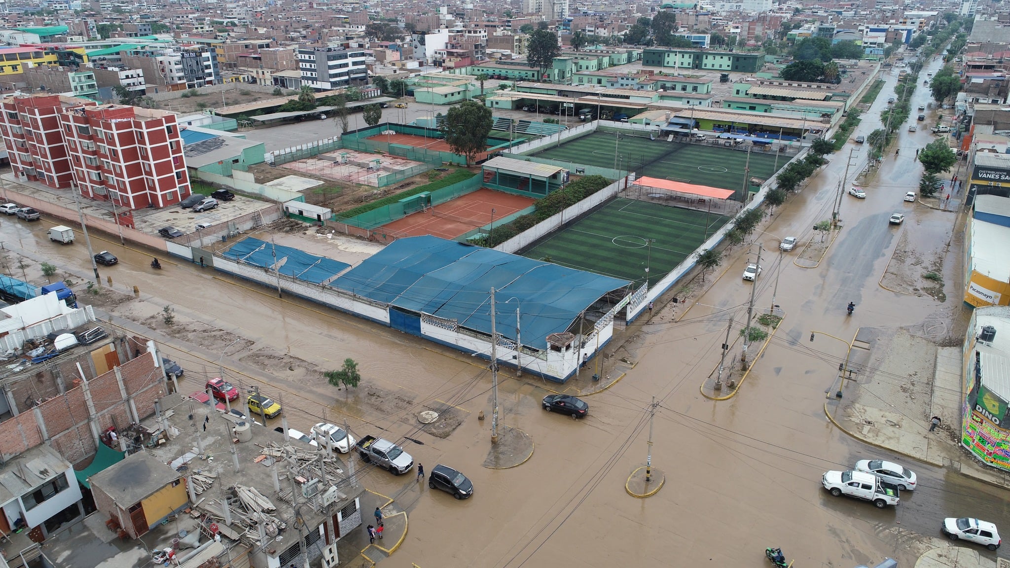 Ante posible activación de quebradas. (Foto: Ozono Televisión)
