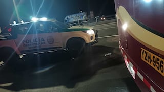 Chincha: bandidos a bordo de un auto intentan asaltar bus con pasajeros en sector La Perla