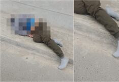 Hallan a joven “pepeado” frente a colegio en Ica: le robaron hasta las zapatillas