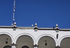 Escuela Taller de Arequipa restaurará la cornisa del portal