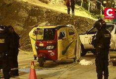 Imparable ola de violencia en Lima: sicario acribilla a mototaxista en SJL