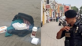 Mochila abandonada causa alarma en el centro de Trujillo (VIDEO)