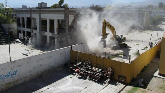 Roban herramientas de trabajo de obras del colegio Independencia