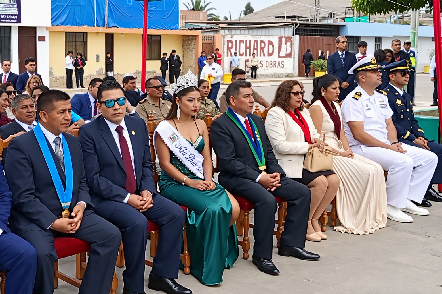 Ceremonia de aniversario de Deán Valdivia Aniversario