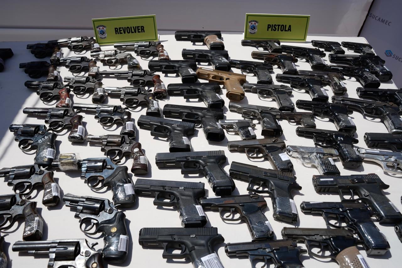 Funcionarios presentaron lo incautado en el 2025 y 2026.