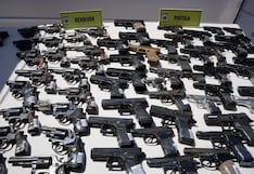 Incautan más de 900 armas en Lambayeque en operativos contra la criminalidad