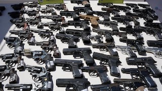 Incautan más de 900 armas en Lambayeque en operativos contra la criminalidad