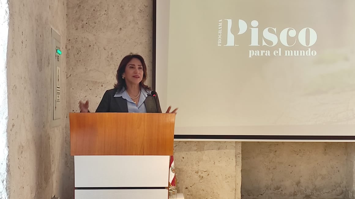 Viceministra de Comercio Exterior, Teresa Mera Gómez. Foto: GEC.