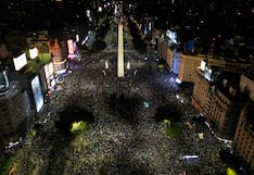 Argentina entera estalló de fiesta: Así se vivieron los festejos tras el pase de la selección a la final (FOTOS)
