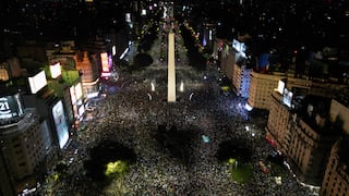 Argentina entera estalló de fiesta: Así se vivieron los festejos tras el pase de la selección a la final (FOTOS)