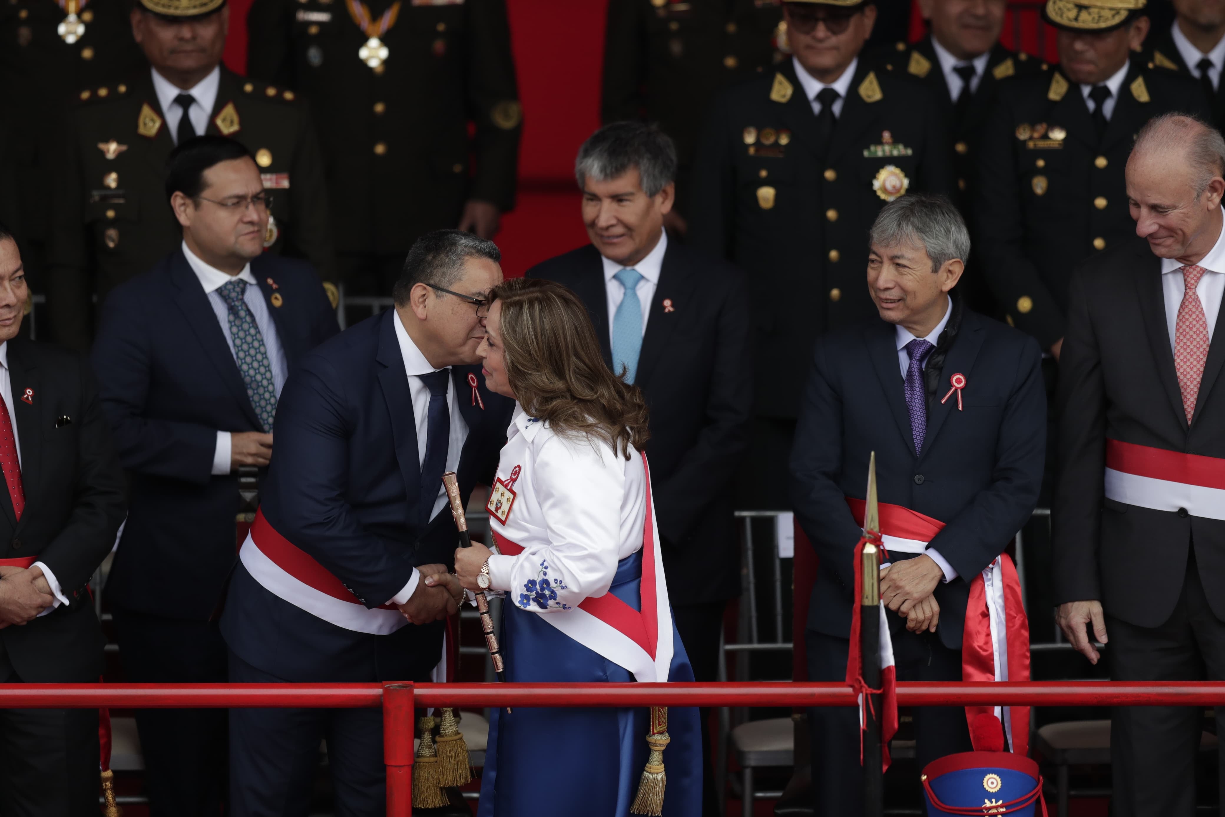 Recordemos que Oscorima, investigado por presunto cohecho activo genérico en el caso Rolex, enfrenta acusaciones de haber entregado relojes de lujo y joyas de alto valor a la presidenta. Foto: Hugo Perez @photo.gec
