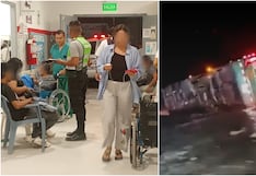 Palpa: huaico arrastra bus interprovincial con más de 30 pasajeros en la Panamericana Sur