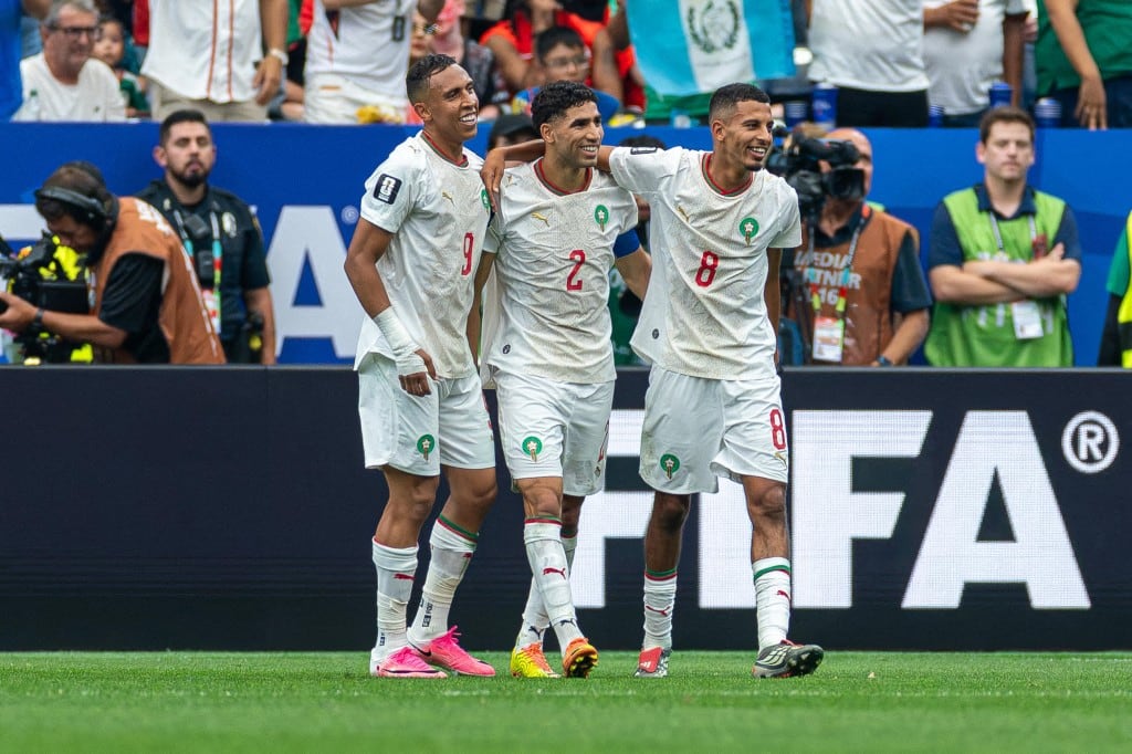 Marruecos salió ganando en el duelo muy complicado ante Canadá, con dos goles de Azzedine Ounahi y uno de Soufiane Rahim. (Foto: Leo Barrilari / Odyssey Images via AFP)