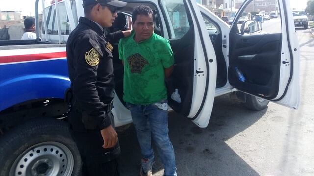 Pisco: Policía y serenazgo atrapan a ladrón que ingresó a robar a pollería