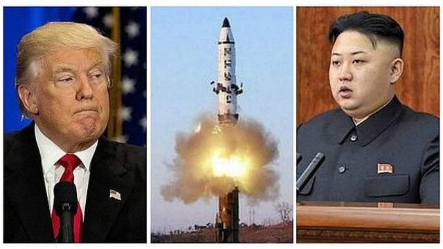 Donald ​Trump promete respuesta "bastante dura" contra Corea del Norte por disparo de misil