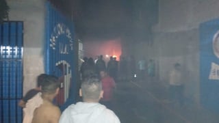 Chincha: alarma por incendio cerca de mercadillo de San Isidro genera pánico