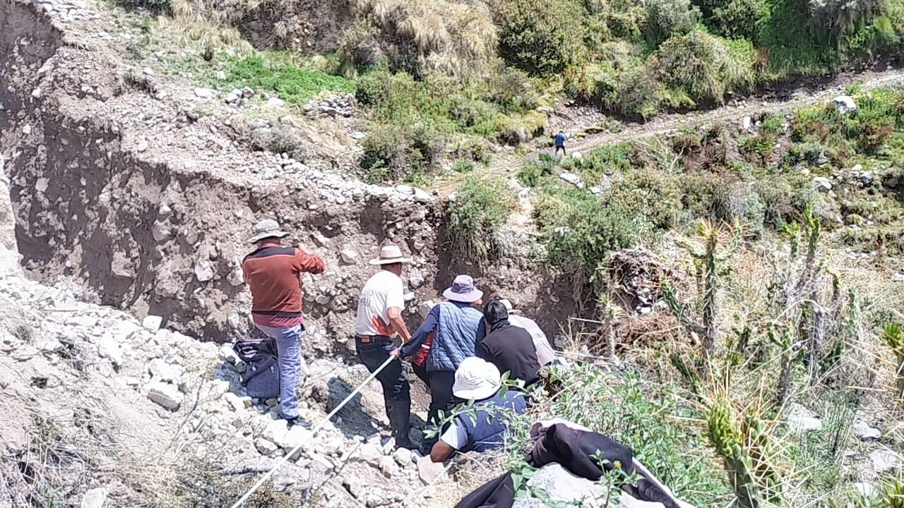 Recuperaron cuerpo de poblador en distrito de Salamanca. Foto: Difusión.