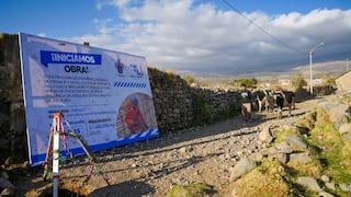 Arequipa: Obra vial en Pocsi beneficiará a más de 700 habitantes