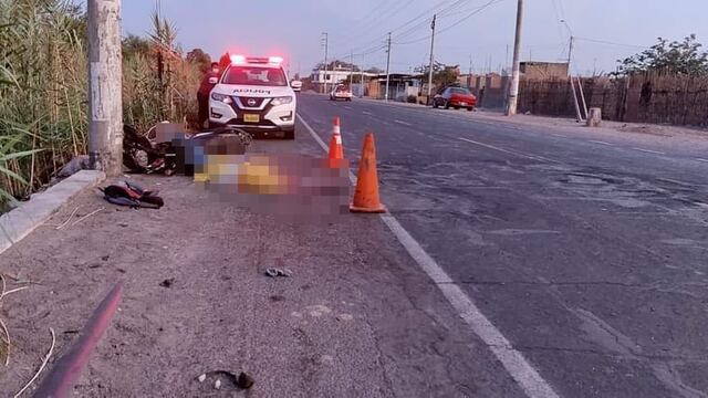 Accidentes de tránsito dejan un fallecido y herido en la provincia de Ica