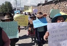 Estudiantes de Andagua no inician labores por falta de aulas y retiro de auxiliar