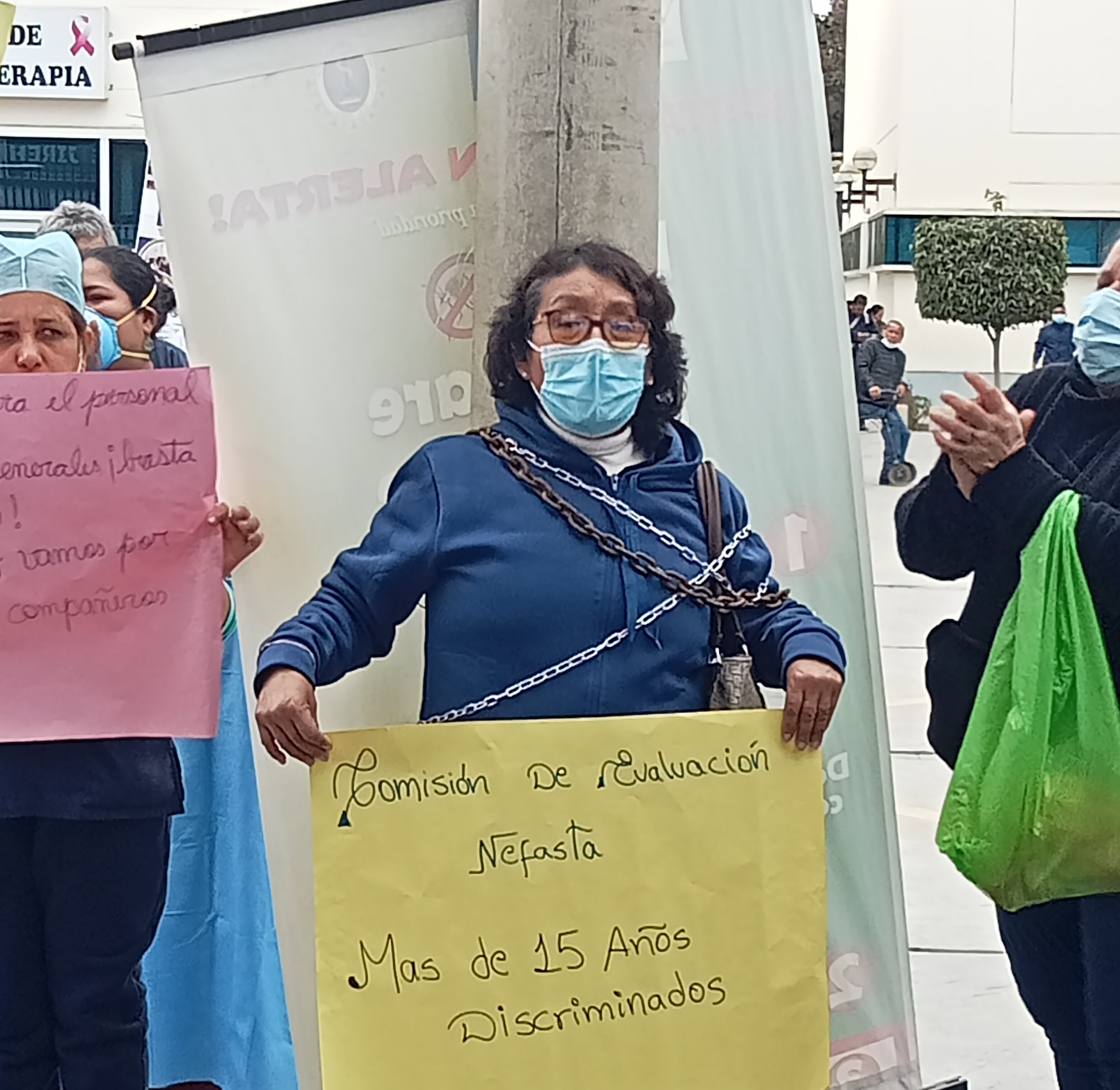 Personal de limpieza denuncian ser excluidos del nombramiento en Ica