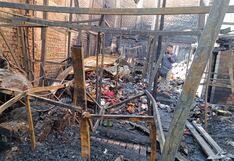 Puno: Pérdidas millonarias tras el incendio de establecimiento comercial en Juliaca