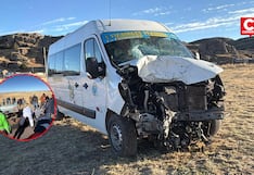 Puno: Tres fallecidos deja el choque frontal entre minivan y motocarga