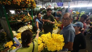 Año Nuevo 2026: Personas acuden a comprar flores amarillas en el mercado de Piedra Liza (FOTOS)