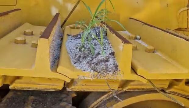 Maquinaria inutilizada en Tumbes. (Foto: EC)