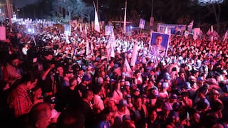 Rafael López Aliaga cierra campaña de Renovación Popular con mitin en Jesús María (FOTOS)