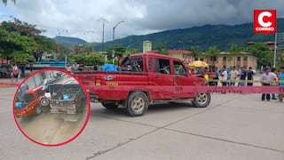 Pichanaqui: Camioneta fuera de control deja dos muertos y 14 heridos
