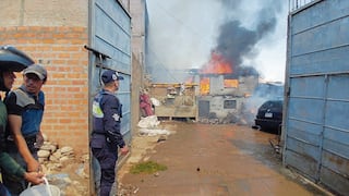 Huancayo: fuego destruye vivienda, vehículos, S/50 mil en ahorros y mercadería