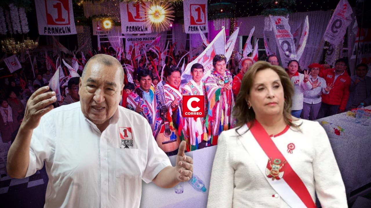 Mario Vizcarra arremete contra Dina Boluarte durante gira Cusco: “Responda por las protestas”. Composición: Diario Correo.