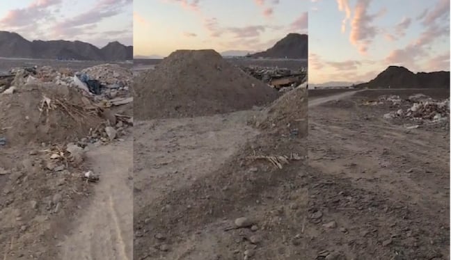 Alertan presunto daño a las Líneas de Nasca por arrojo de desmontes en zona protegida