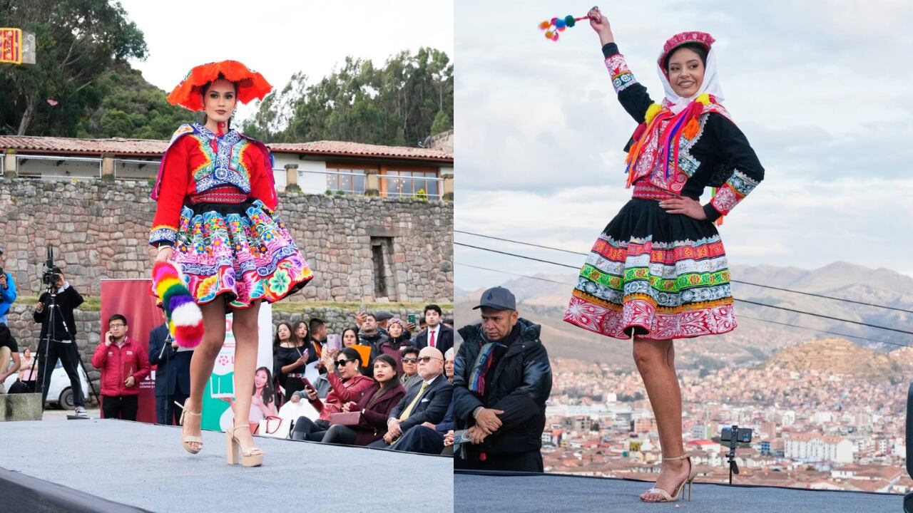 Icónico mirador cusqueño recibió la visita de las 39 candidatas del certamen de belleza.