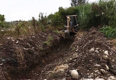 Chincha: realizan mantenimiento del canal Can Can antes de la descarga de agua