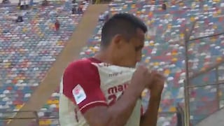 Gol de Universitario: Alex Valera anotó de cabeza el 2-1 sobre Alianza Atlético