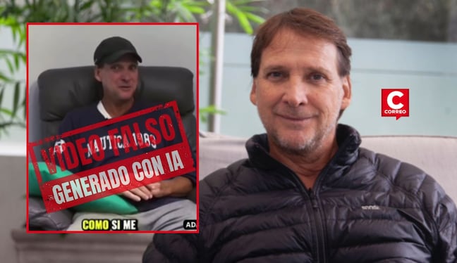 Christian Thorsen denuncia uso de su imagen en videos que promocionan supuesta cura para el cáncer. Composición: Diario Correo.