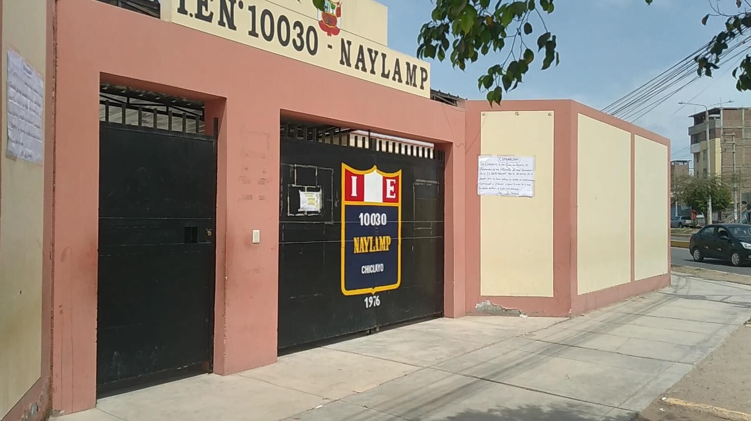 Hechos ocurrieron a la salida del centro educativo.
