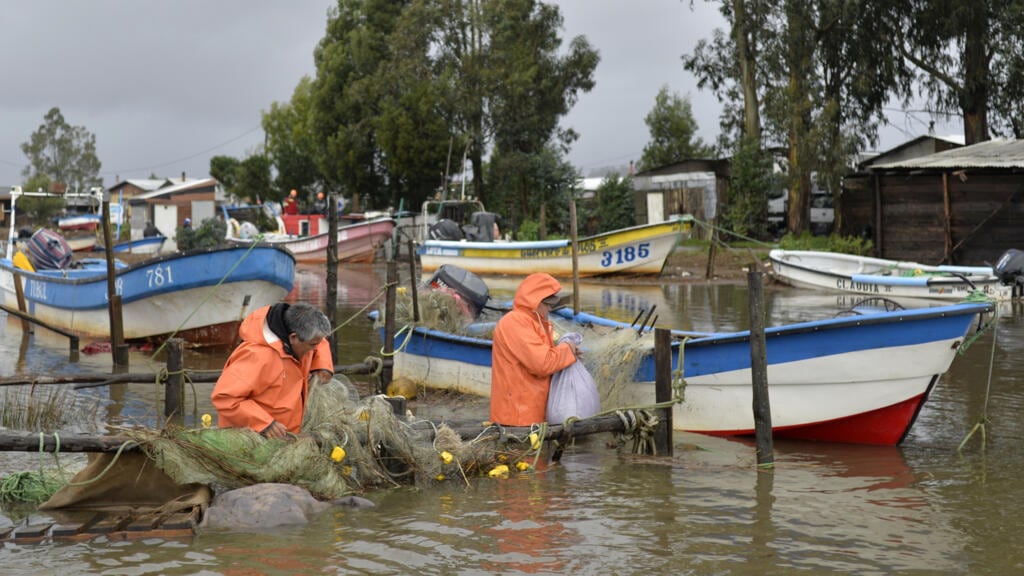 Chile declara Estado de Catástrofe tras temporal que dejó muertos, desaparecidos y miles de afectados. Foto: AFP.