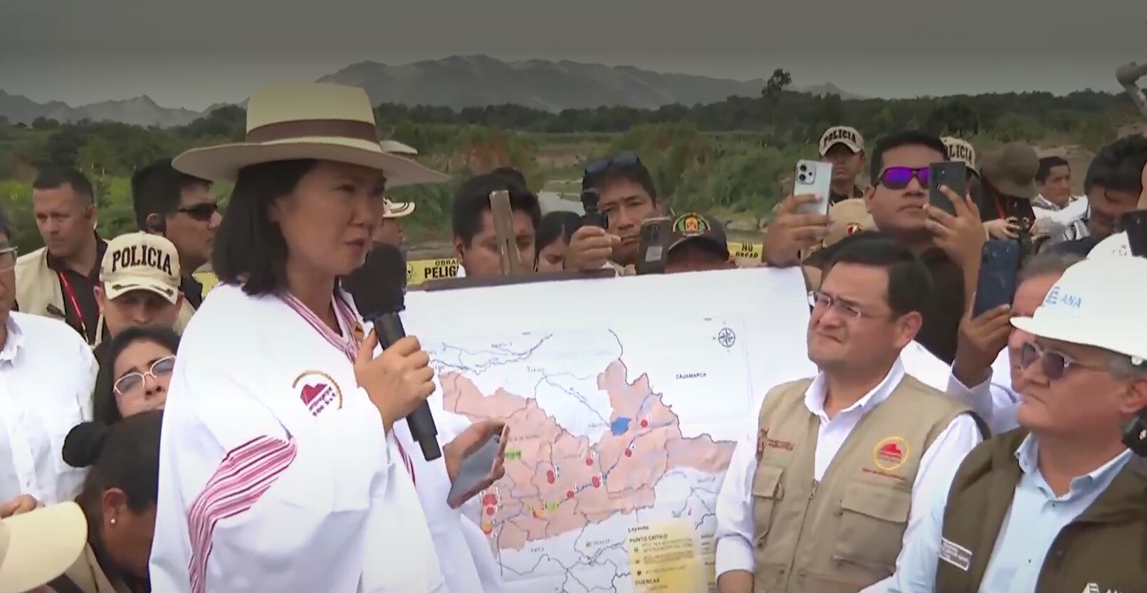 El Ejecutivo y el Gobierno Regional se distribuirán la atención de 80 puntos críticos. Las primeras acciones estarán enfocadas en limpieza de cauces y descolmatación. (Captura de imagen: Canal N)