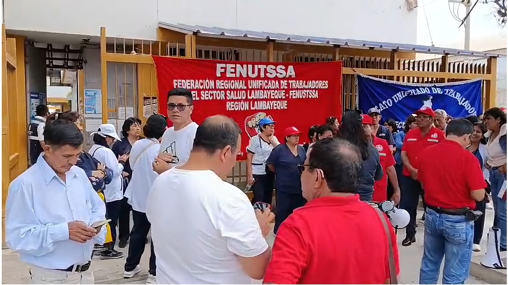 Trabajadores de salud harán protestas.