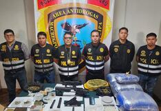 Arequipa: Incautan armas de fuego, municiones y 31 kilos de marihuana en un almacén del centro comercial La Isla