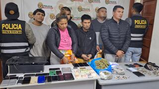 Cae presunta banda que serían los principales abastecedores de droga en todo Pisco