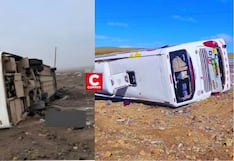 Ayacucho: despiste de bus interprovincial deja al menos cuatro muertos y varios heridos