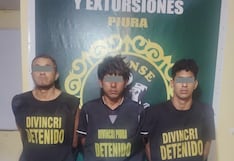 Piura: Intervienen a presuntos integrantes de “Los Malditos de Miraflores”