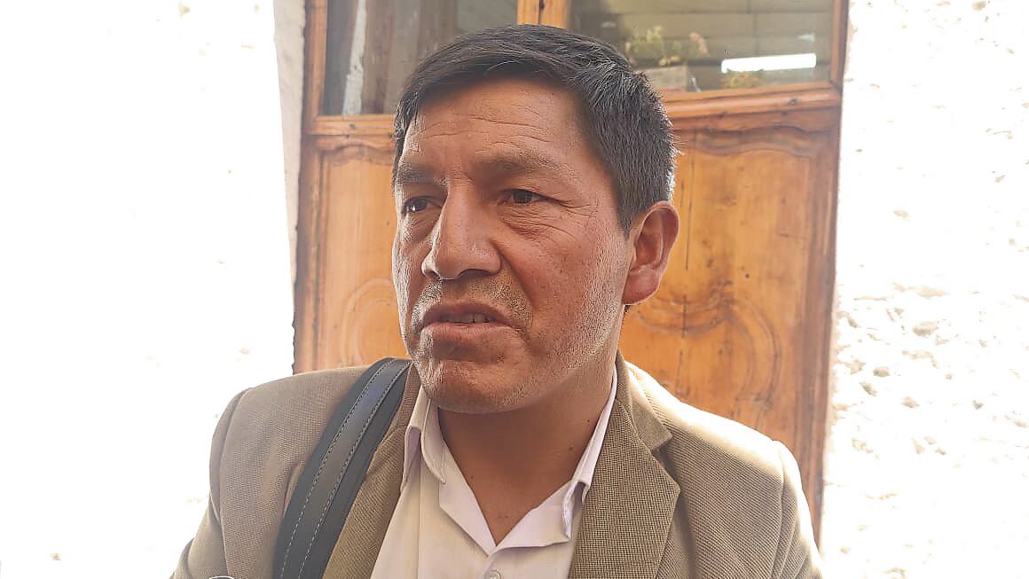 Alcalde de Puyca, Juan Rosas Jiménez Quille. Foto: GEC.