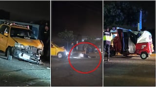 Ica: brutal accidente de tránsito deja un hombre herido de gravedad por la bajada de Parcona