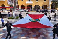 Ica: conmemoran 204° aniversario de la creación de la primera bandera del Perú